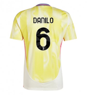 Juventus Danilo Luiz #6 Replika Udebanetrøje 2024-25 Kortærmet